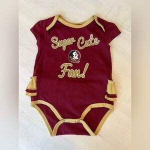 FSU Baby Girl Onesie